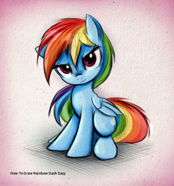 673x717 how to draw rainbow dash easy best mlp images - Mlp Rainbow Dash Drawing