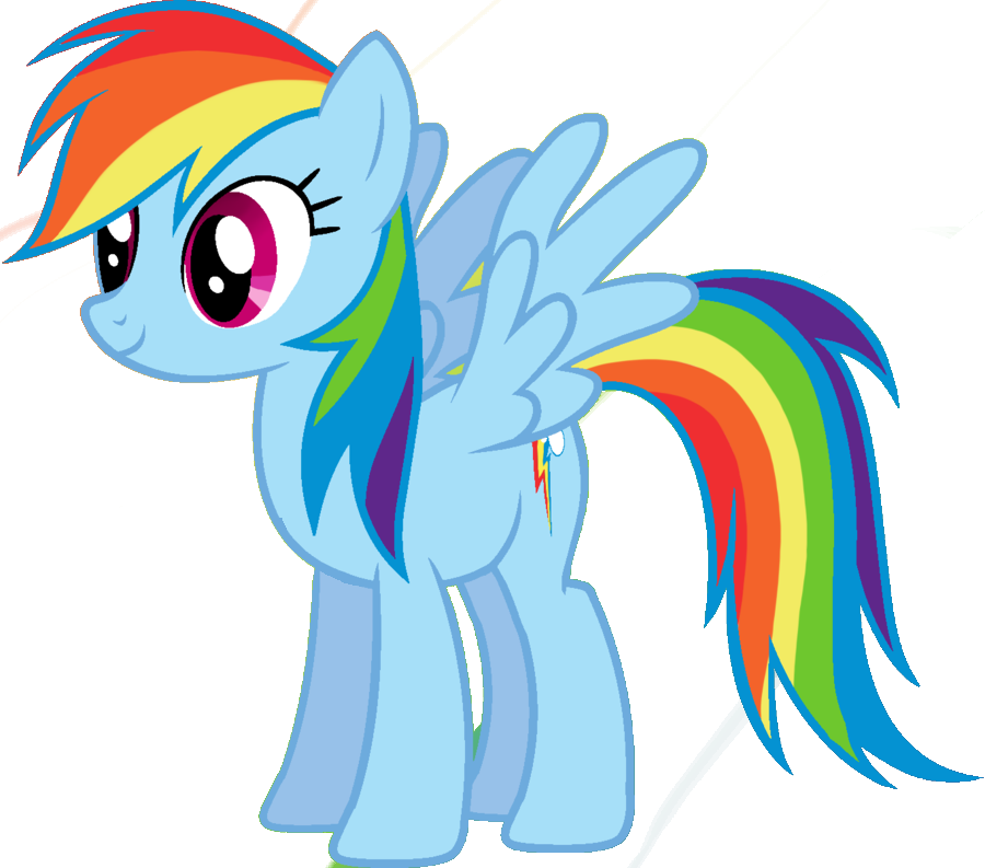 Рисовать rainbow dash