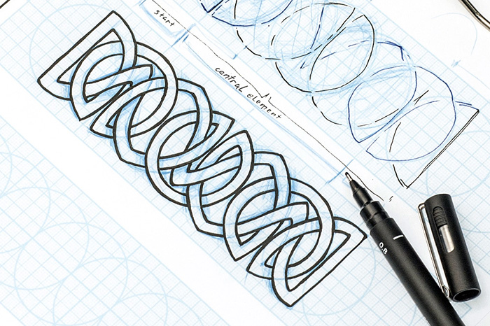 700x466 how to design a celtic knot instructions and inspiration adobe blog - Mm Drawing