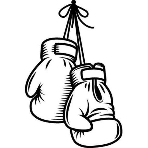 570x570 boxing gloves - Mma Drawing