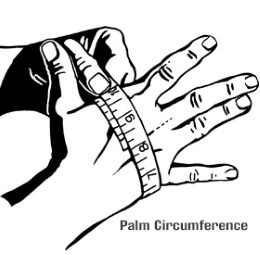 260x255 mma gloves size - Mma Gloves Drawing