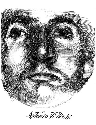 375x486 mob drawings for sale saatchi art - Mob Drawing