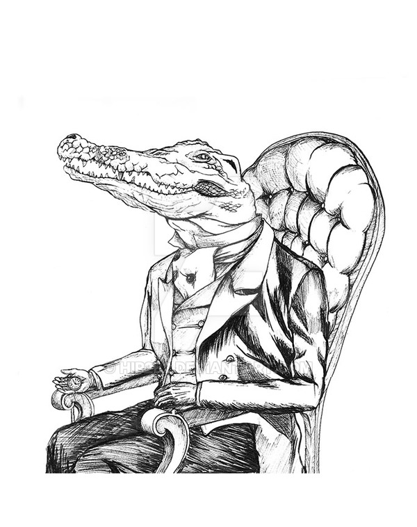 600x758 my mob boss friend - Mob Drawing