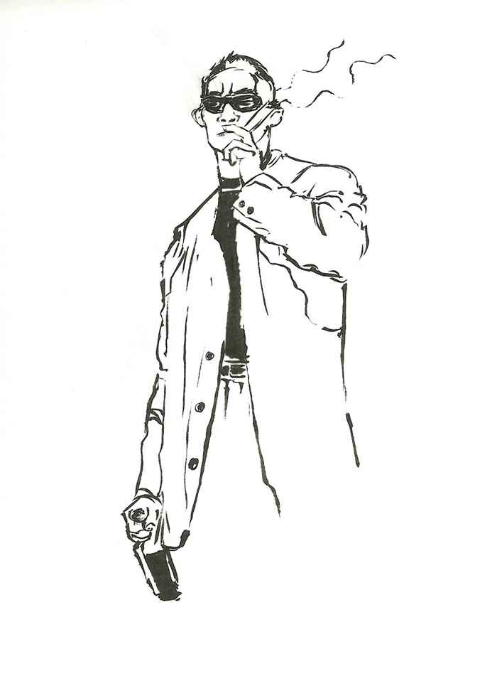 700x965 through glasses the drawing club - Mob Drawing