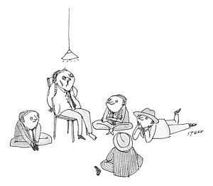 300x261 five mob type guys all sit like children drawing - Mob Drawing