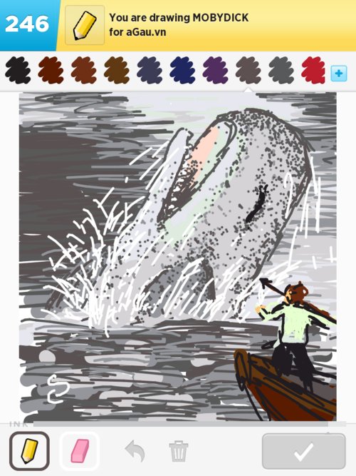 500x667 Mobydick Drawings - Moby Dick Drawing