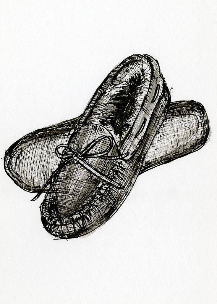 Moccasins Drawing at Explore collection of