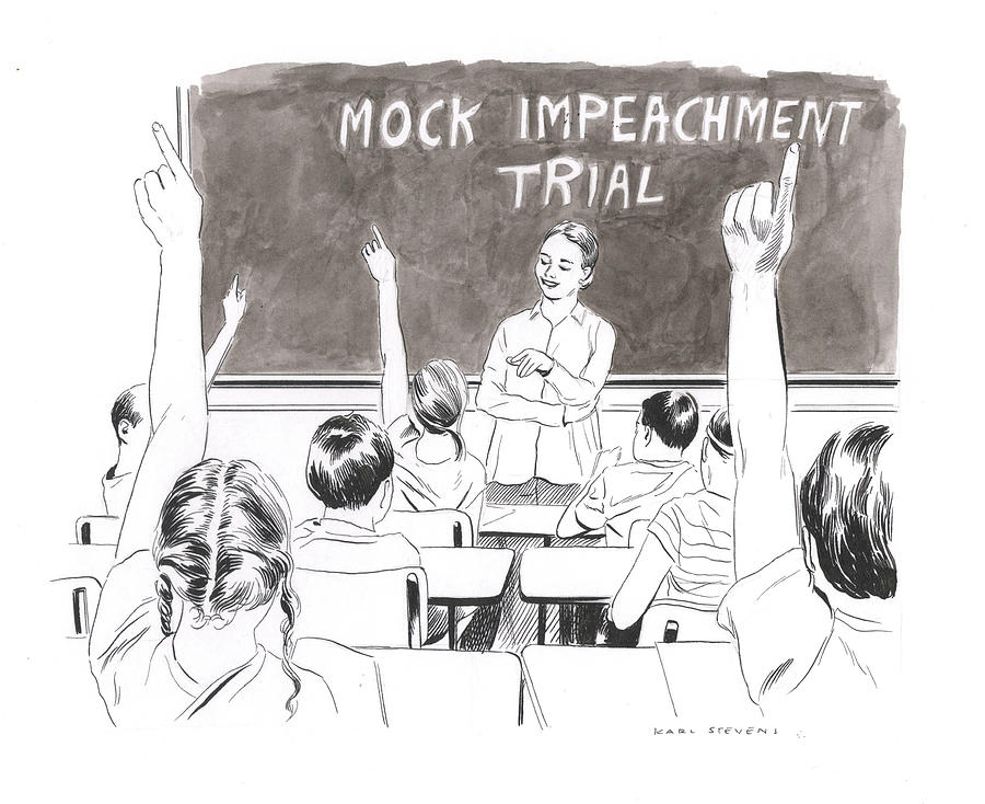 900x734 mock impeachment drawing - Mock Drawing