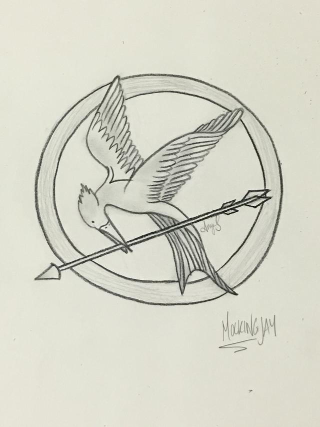 Mockingjay paintings search result at PaintingValley.com