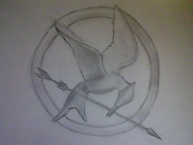 640x480 Huge Collection Of 'mockingjay Pin Drawing' Download More Than - Mockingjay Pin Drawing