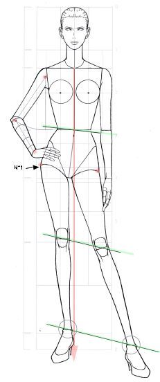 231x552 figurine dehanche - Mode Drawing