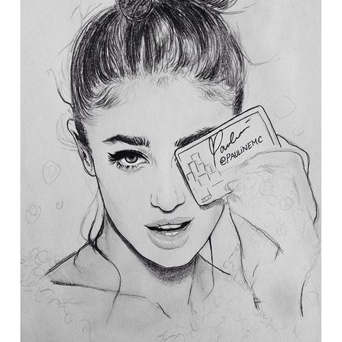 500x500 taylor hill uploaded - Model Face Drawing
