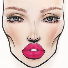 236x236 Best Model Face Drawing Images Fashion Drawings, Draw - Model Face Drawing