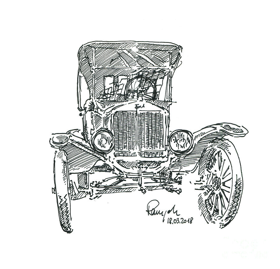 Model T Drawing at Explore collection of Model T