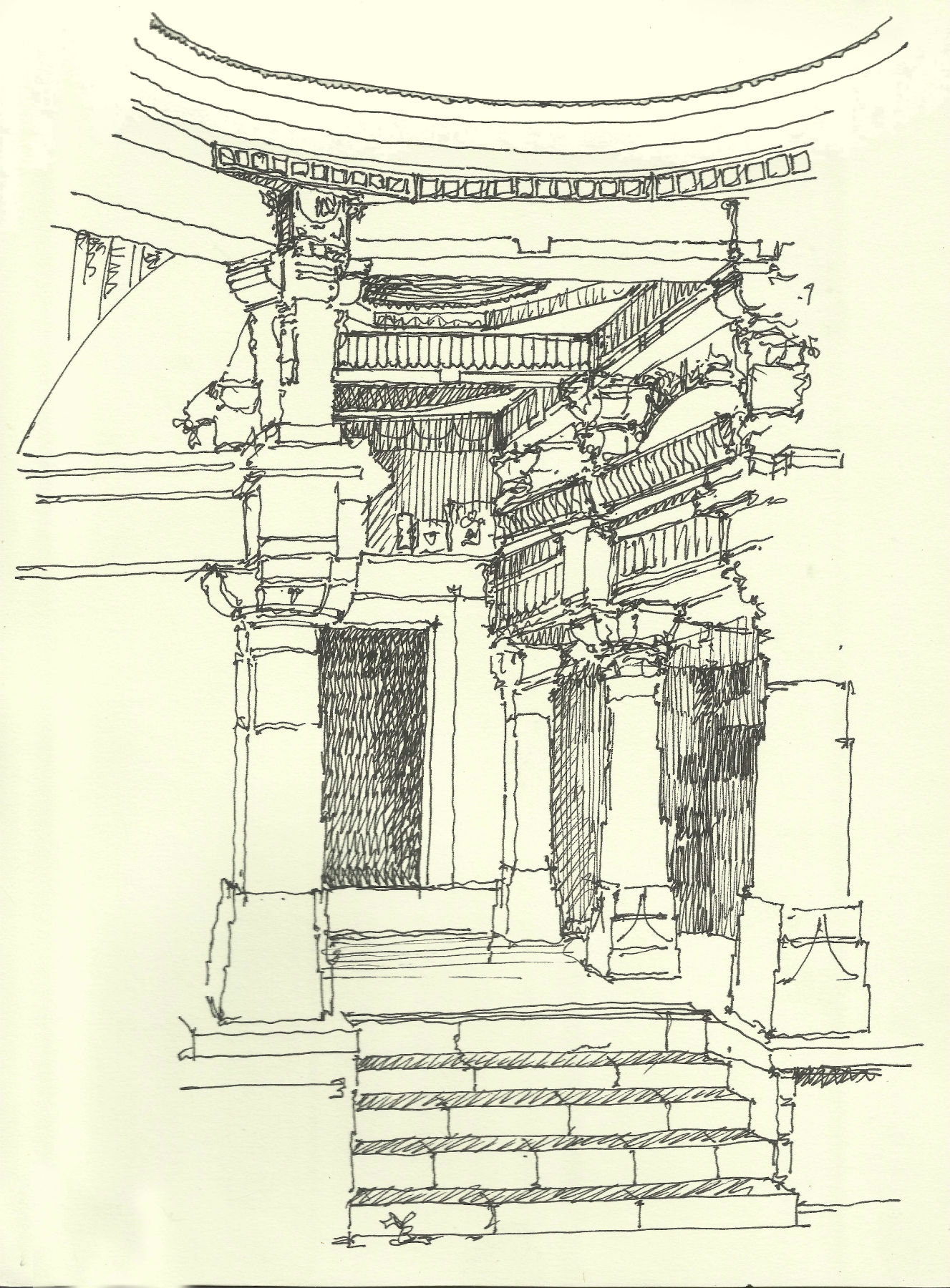 1327x1800 from stone carvings to cad how architecture drawing has evolved - Modern Architecture Drawing