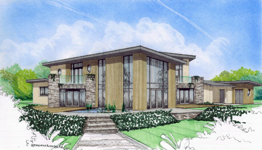 515x296 nicholas mernagh architecture designed ferrycarrig house - Modern Architecture Drawing