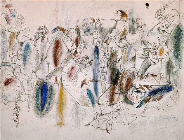 630x480 chapter the twentieth century ii history of drawing - Modern Art Drawing