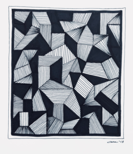 259x300 minimalist black white original drawings tagged contemporary - Modern Drawing