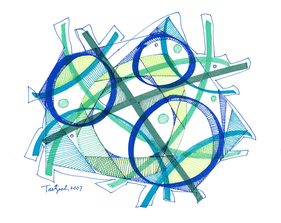 900x715 Modern Drawing Drawing - Modern Drawing