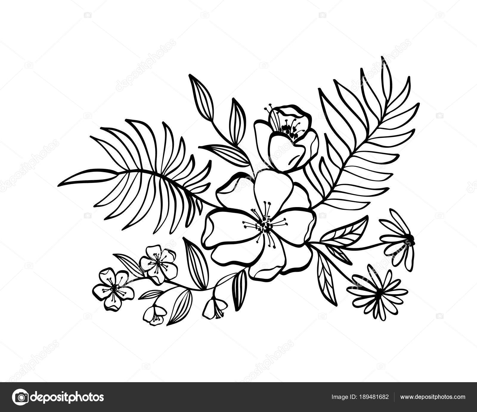 1600x1381 Modern Drawing Free Download - Modern Flower Drawing