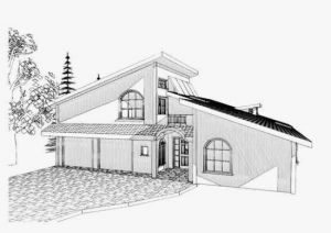 300x212 House Building Drawing New Modern House Drawing Design - Modern House Drawing