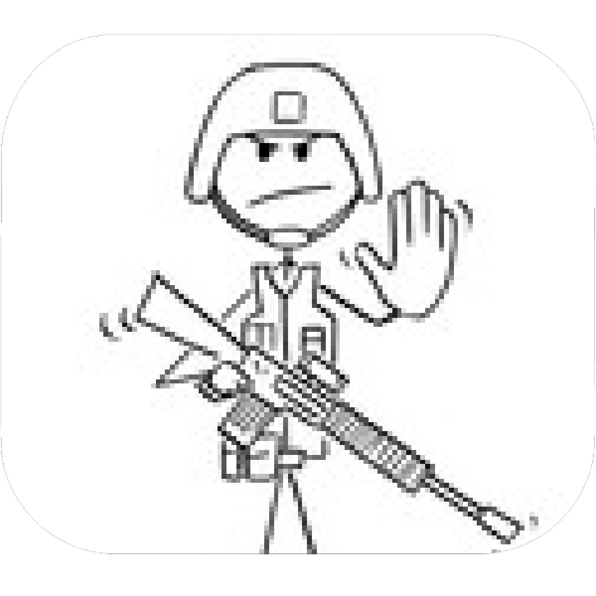 1200x1200 Designs Mein Mousepad Design Mousepad Selbst Designen - Modern Soldier Drawing