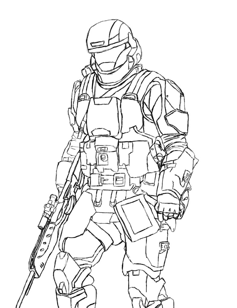 785x1018 Modern Soldier Coloring Pages - Modern Soldier Drawing