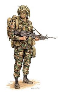 209x320 Army Soldier Drawing C R E A T I V E A R T - Modern Soldier Drawing