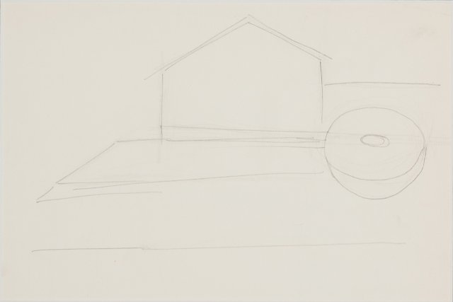 640x427 Auction Lot - Modern Windmill Drawing