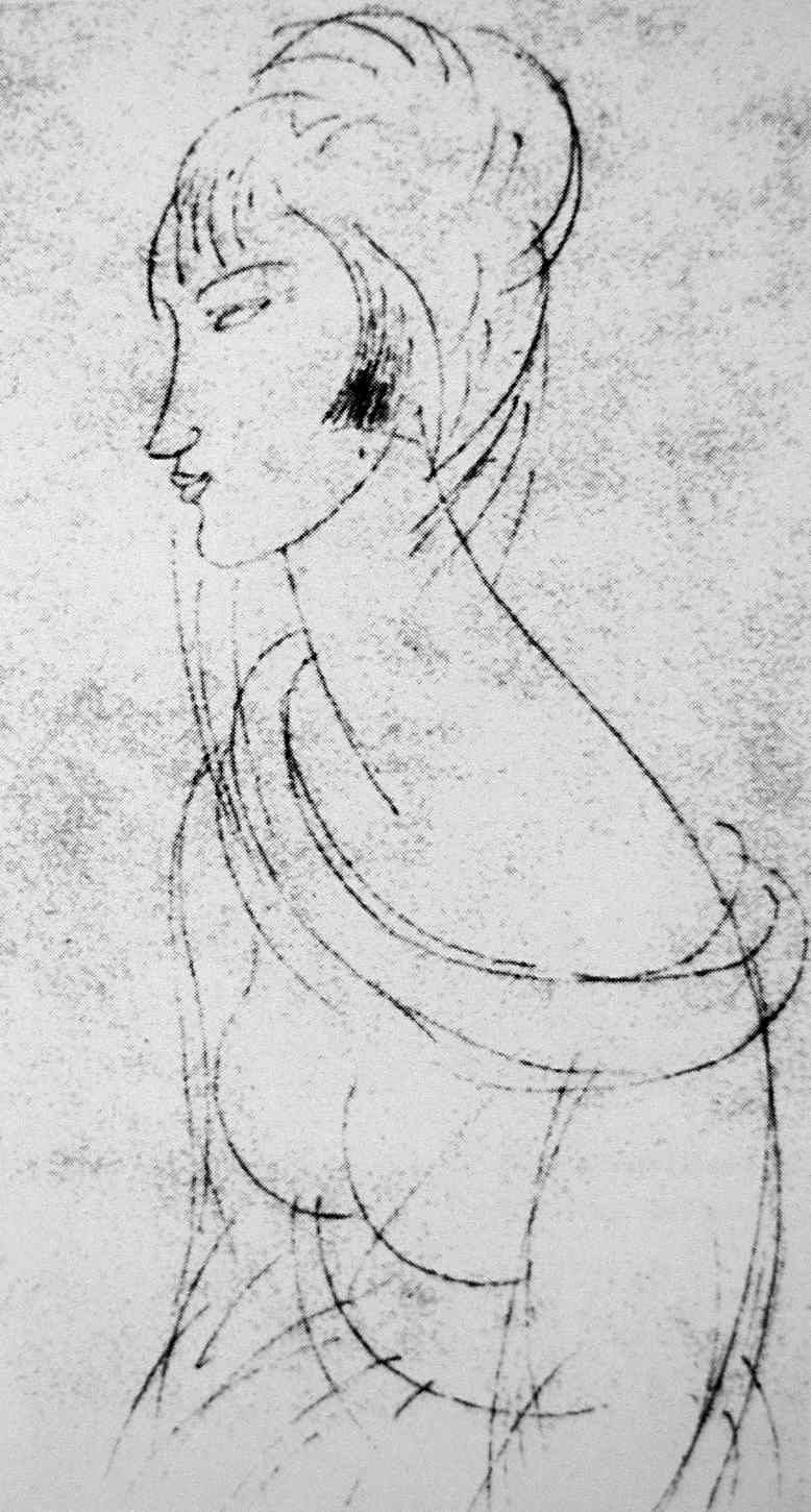 778x1450 Modigliani - Modigliani Drawings