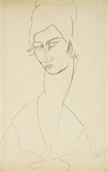 214x340 Resultado De Imagen De Modigliani Drawings Art Modigliani - Modigliani Drawings