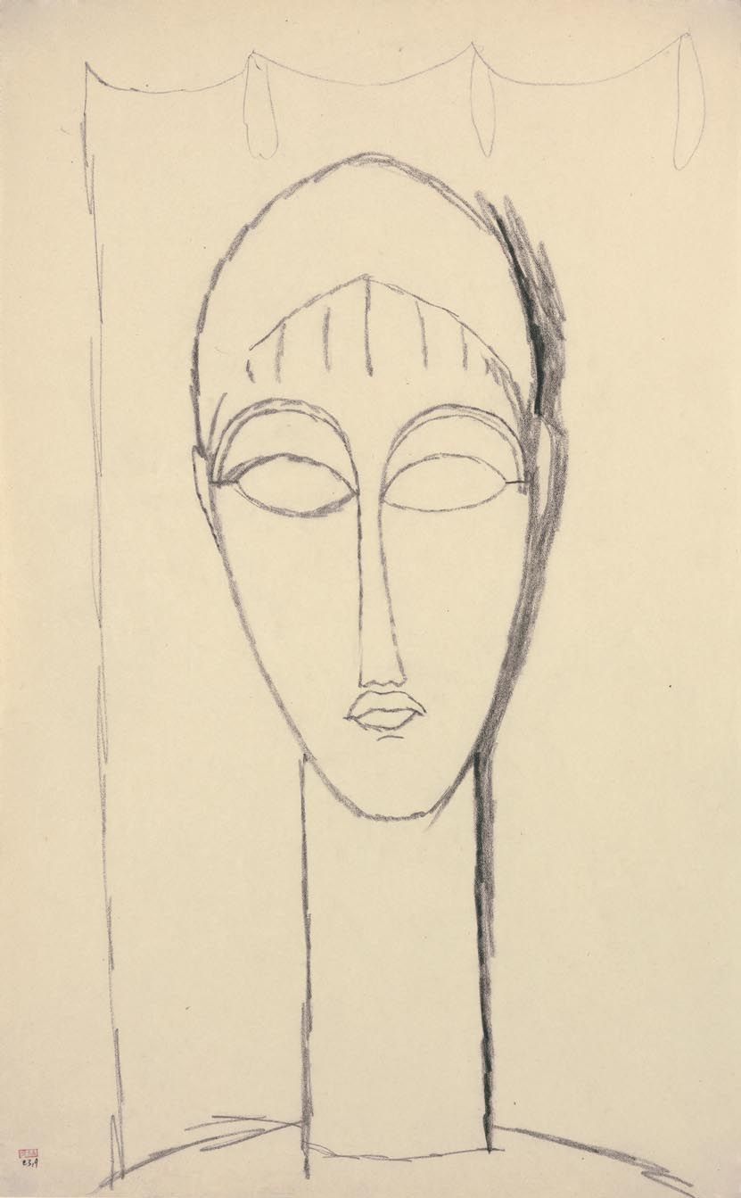 831x1343 Modigliani Drawings Amedeo Modigliani Modi Sketches - Modigliani Drawings