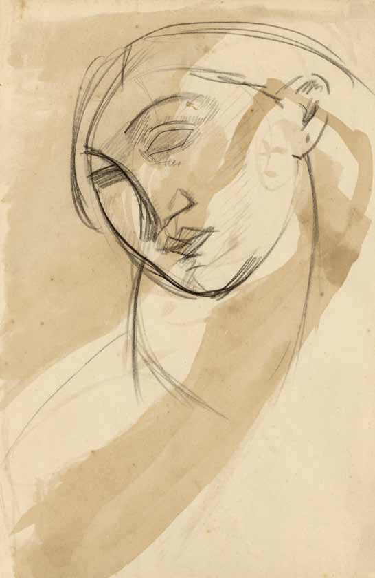 546x840 Penccil - Modigliani Drawings