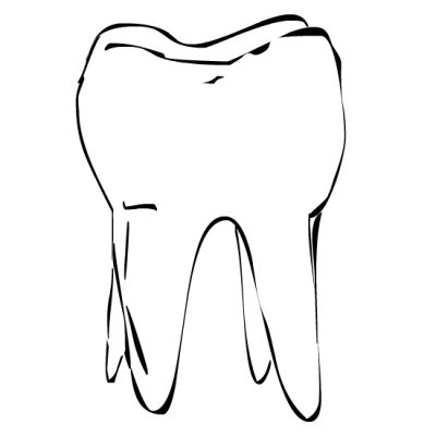 400x400 collection of free teeth clipart molar bamboo clipart sign - Molar Tooth Drawing