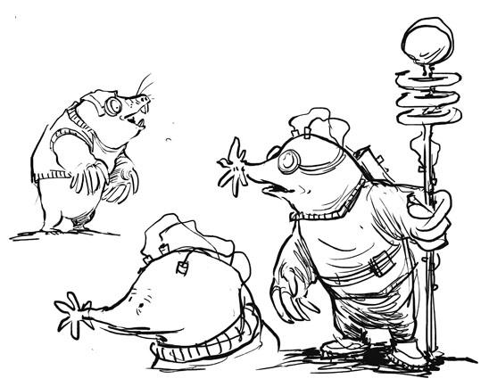 548x434 sydneypadua on twitter drawing mole people i have no real - Mole Drawing