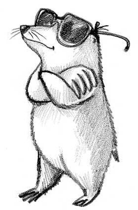279x424 Topo Mole Cool - Mole Drawing