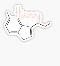 210x230 molecule drawing stickers redbubble - Molecule Drawing