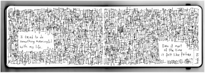 400x143 New Moleskine Drawing Tried Life - Moleskine Drawing