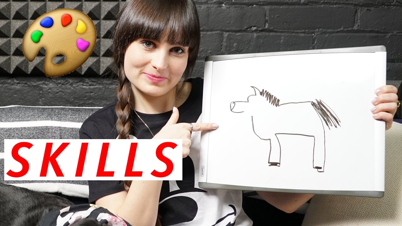 1280x720 drawing skills years into blindness! - Molly Drawing