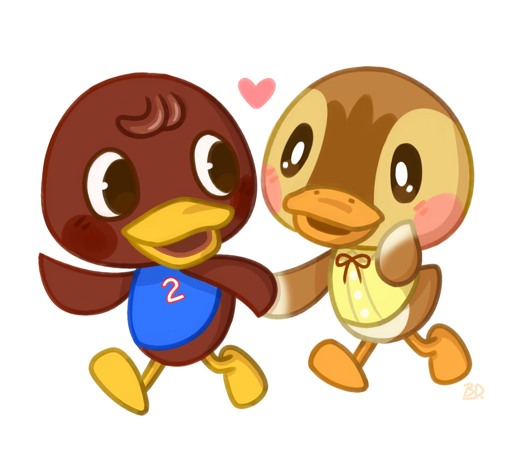 1800x1600 drawing of this ducklings, bill and molly animalcrossing - Molly Drawing