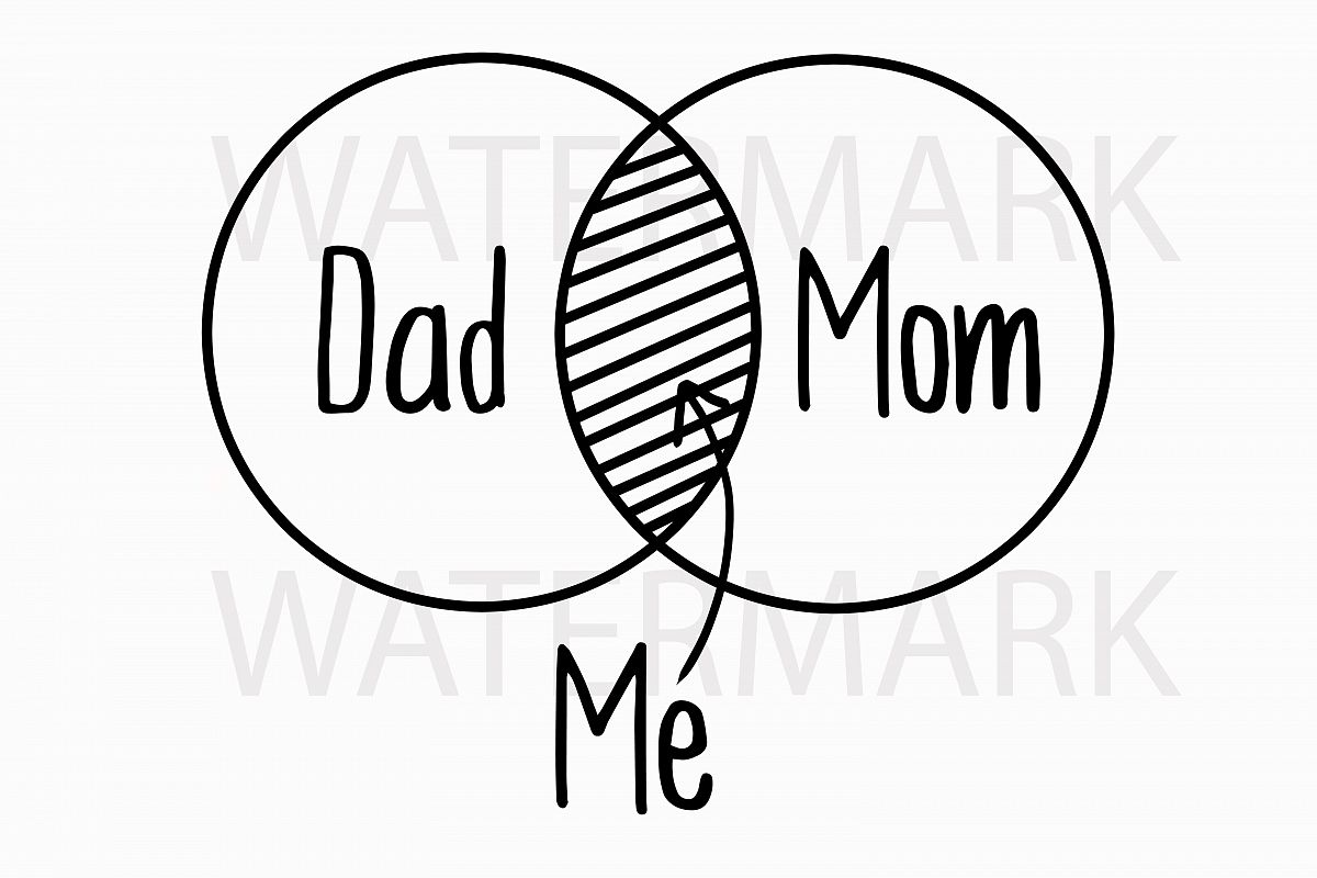 1200x800 Intersection Of Mom Dad And Me - Mom And Dad Drawing