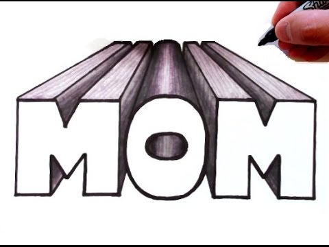 480x360 how to draw mom point perspective - Mom Drawing