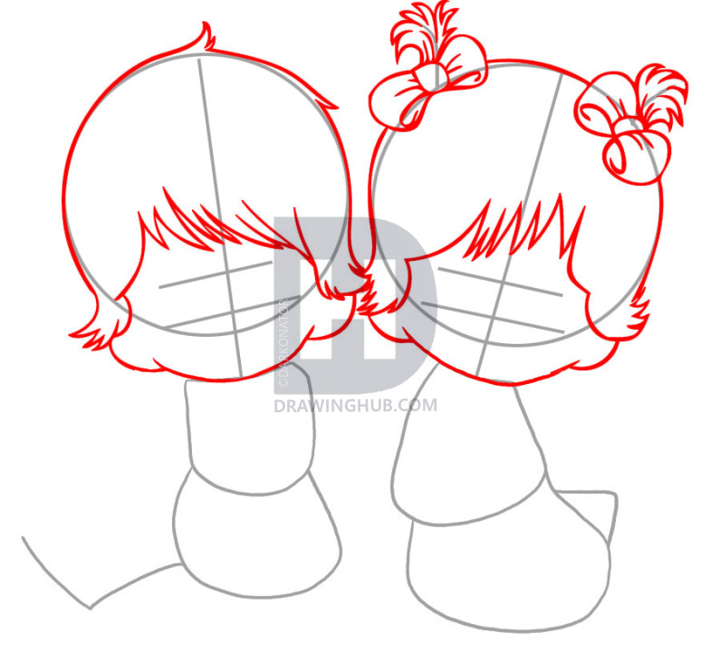 795x720 how to draw precious moments, step - Moment Drawing