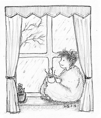 347x406 weekly writing challenge tanka his rain moment little cubicle - Moment Drawing
