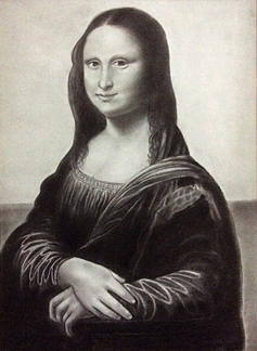 237x324 Paintings And Drawings - Monalisa Drawing