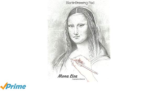 600x350 Blank Drawing Pad, Mona Lisa Sketchbook, Blank - Monalisa Drawing