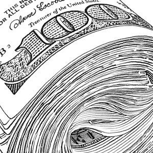 300x300 money roll - Money Roll Drawing