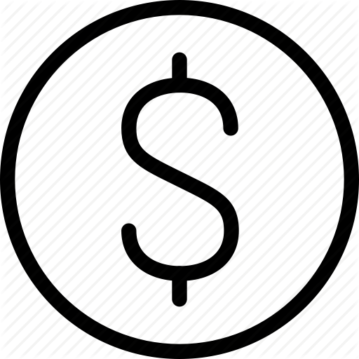 512x512 dollar sign drawing transparent png clipart free download - Money Sign Drawing