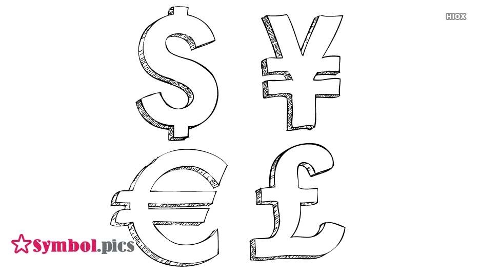 Money Symbol Drawing at PaintingValley.com | Explore collection of ...