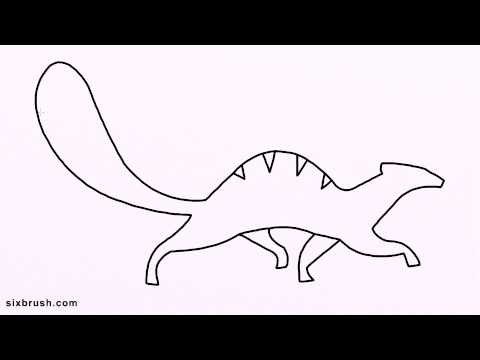 480x360 K How To Draw Mongoose For Kids Step - Mongoose Drawing
